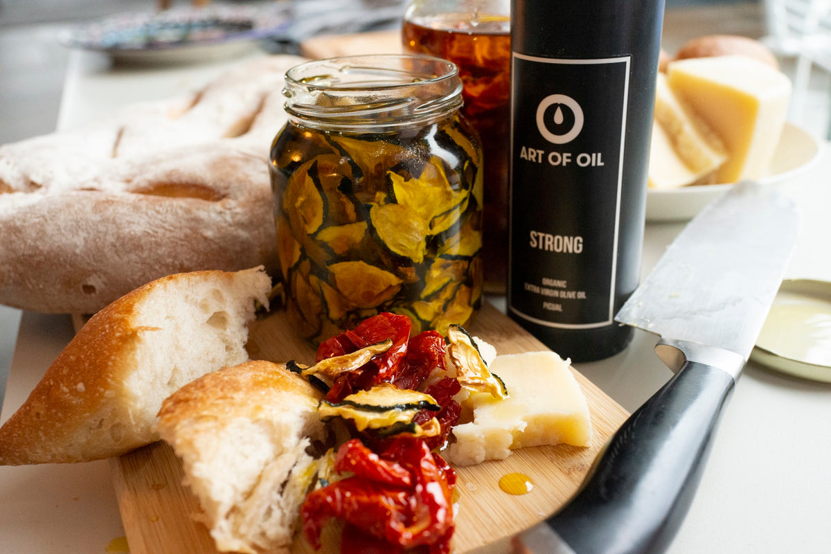 Getrocknetes Gemüse in Olivenöl eingemacht – Haltbar und aromatisch ...