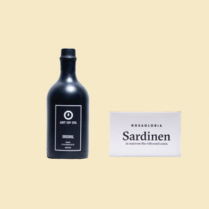 Öl und Sardinen - Geschenkbox
