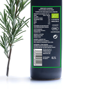 BIO - Aromatisiertes Natives Olivenöl Extra - ROSEMARY 200ml